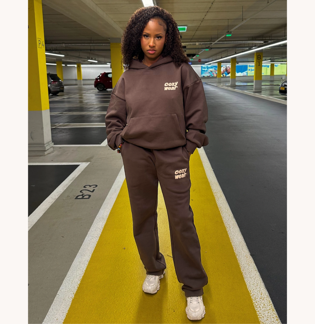 COZY WEAR CACAO OUT OF THIS WORLD HOODIE