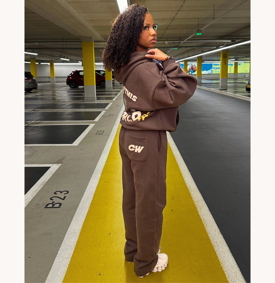 COZY WEAR CACAO OUT OF THIS WORLD HOODIE